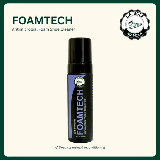 Foamtech - a high powered foam shoe cleaner, stain remover, deep cleaner, sneaker care